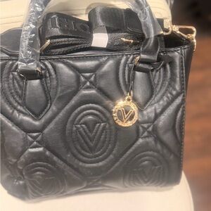 Black Quilted Handbag